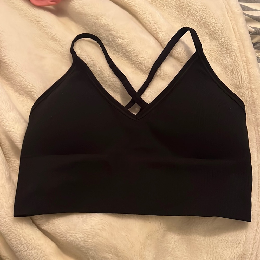 DSG black sports bra